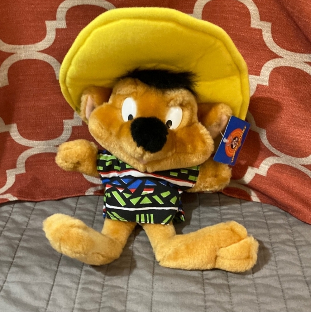 Speedy Gonzalez Plush 10 inches NWT